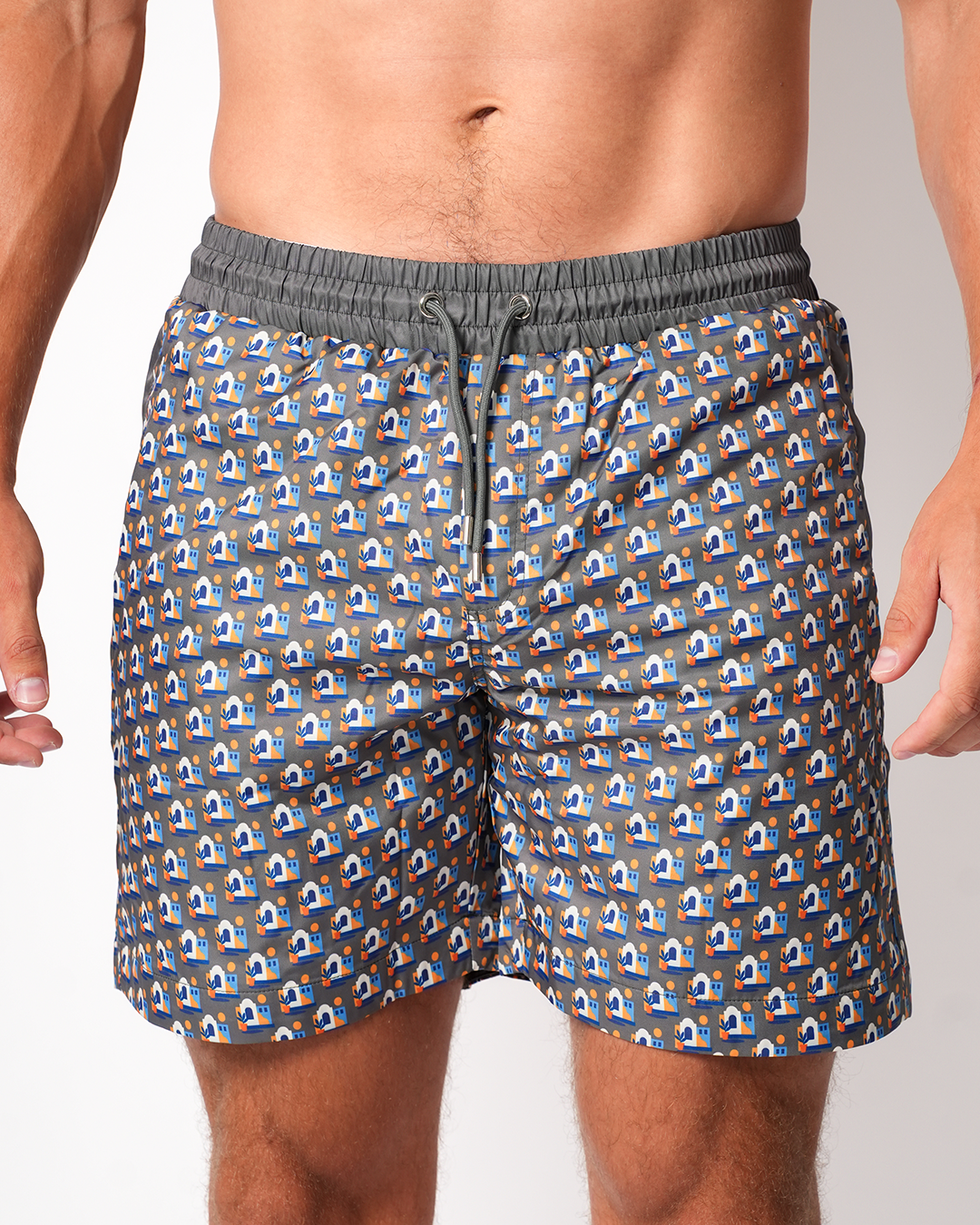 Casa Swim Shorts - Grey