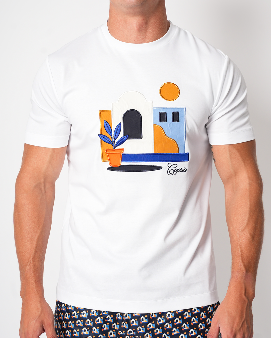 Casa Swim T Shirt - White