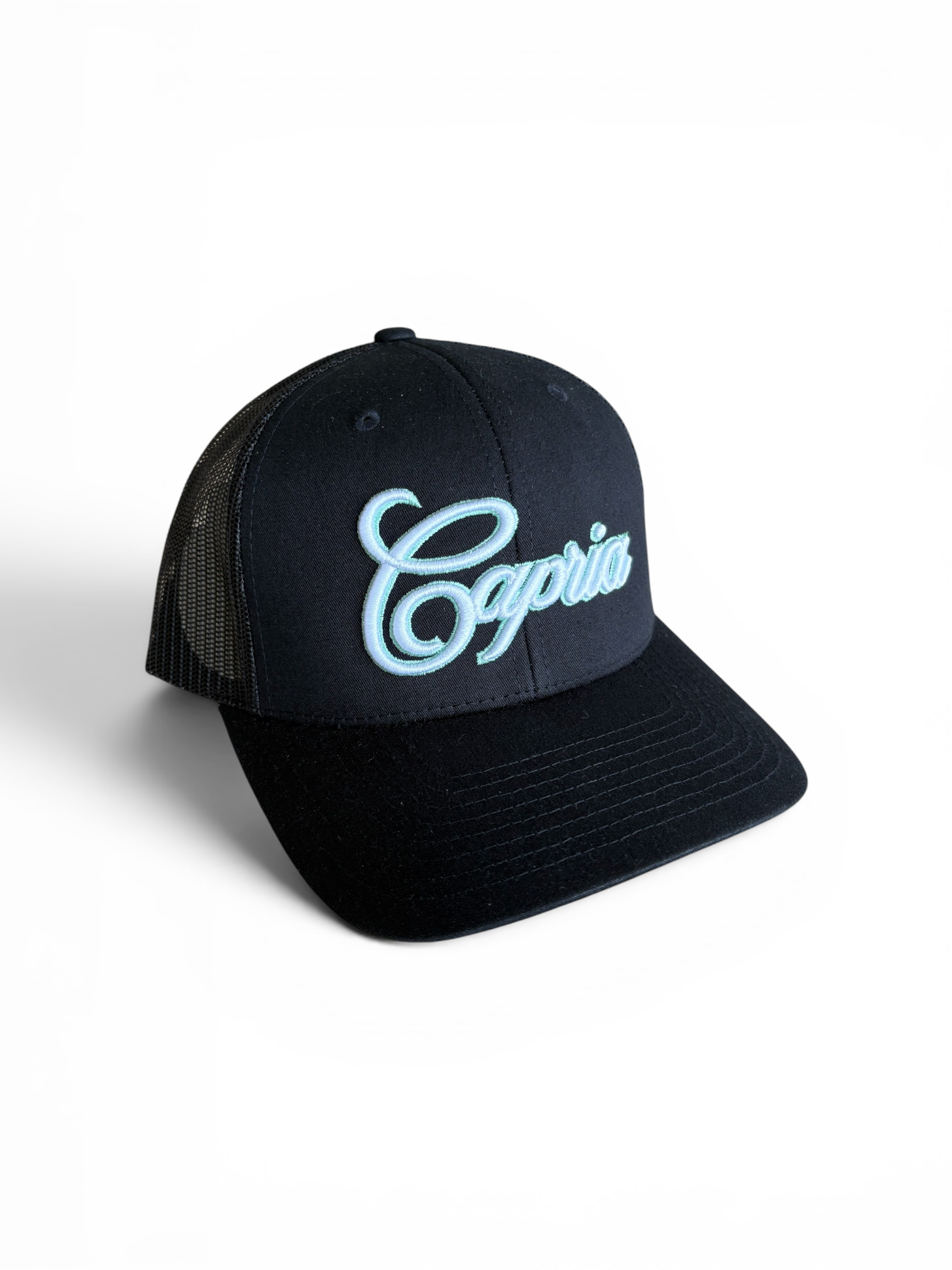 Trucker cap - Black/Teal