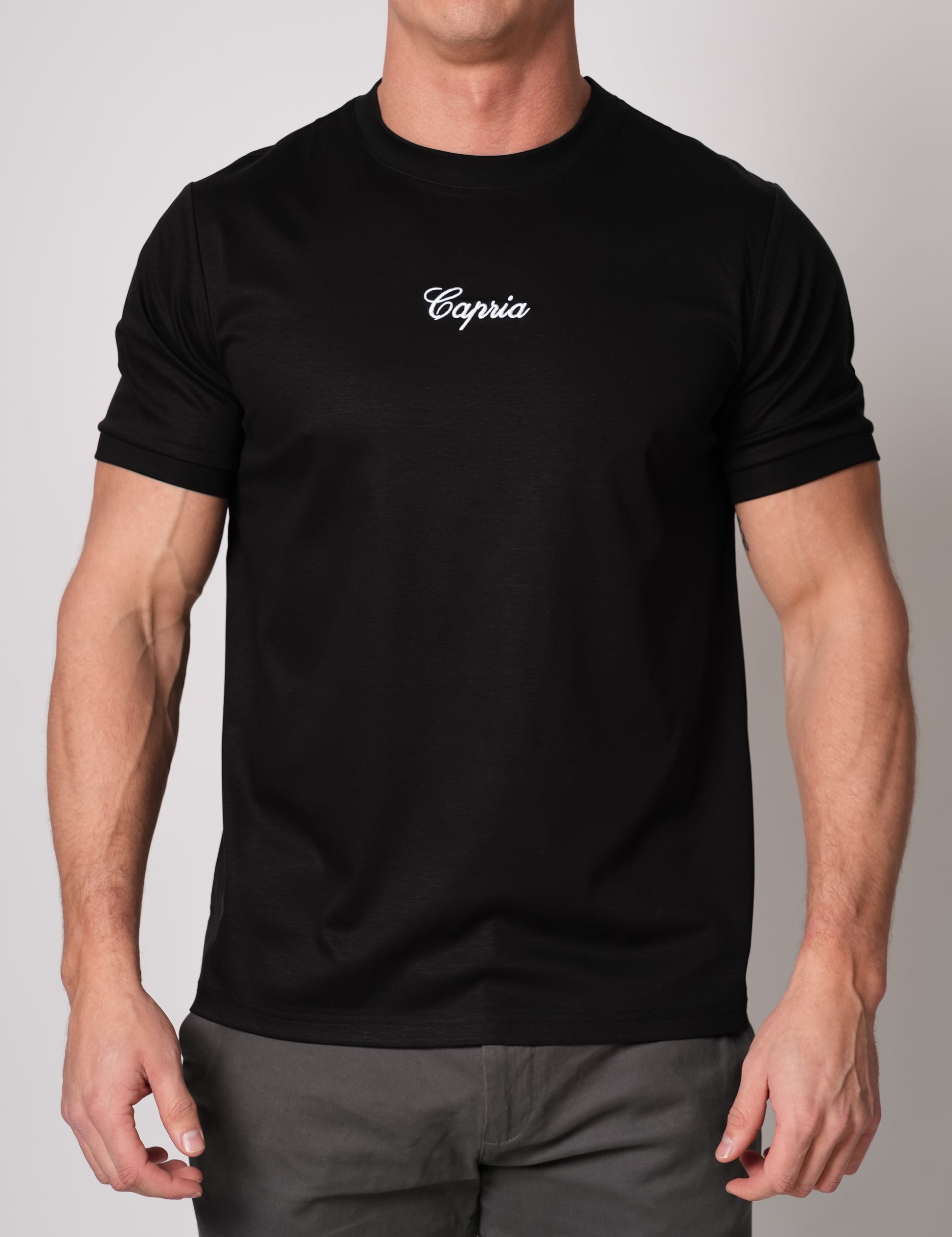 Capria Luxury T-Shirt - Black