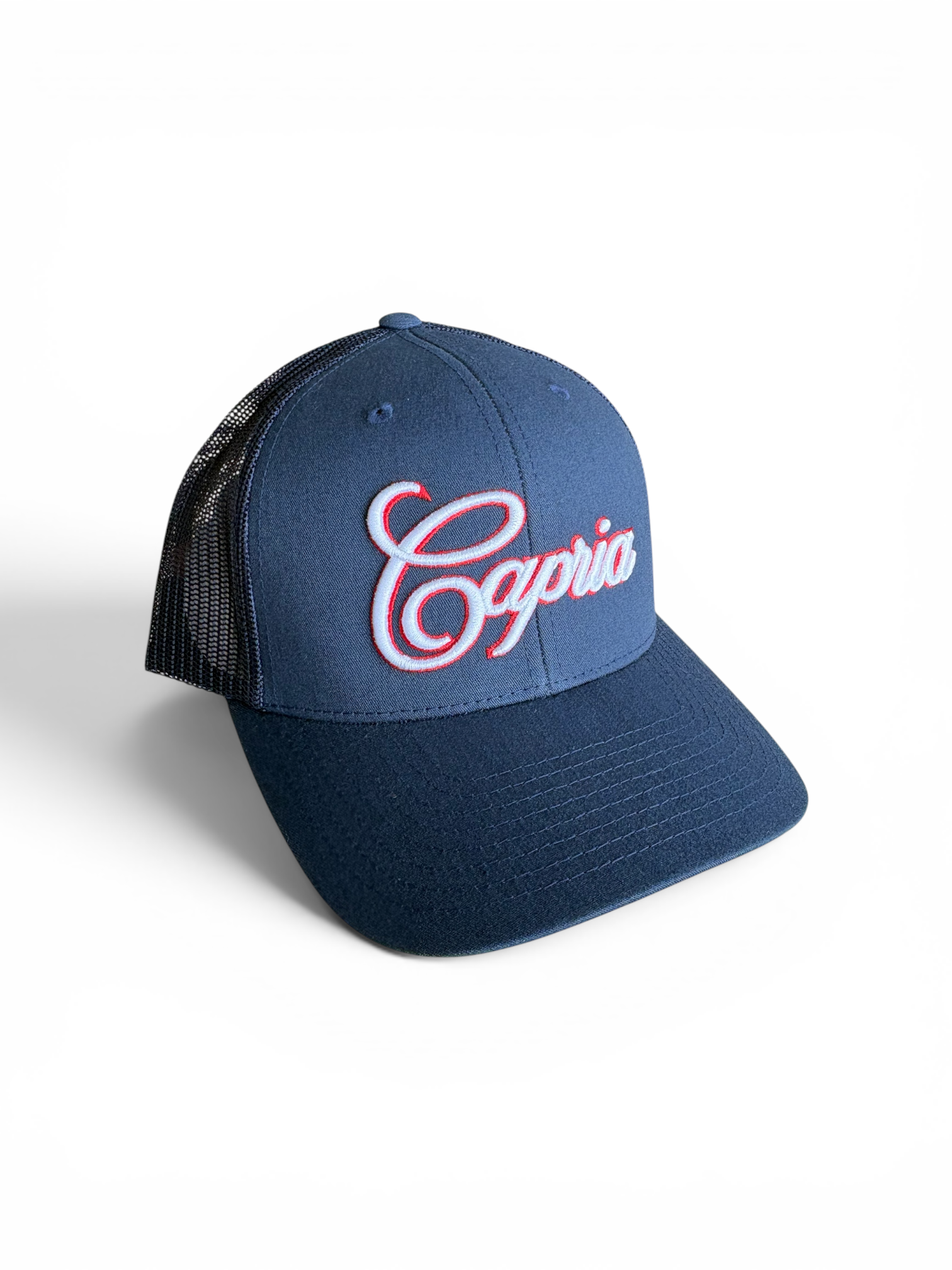 Trucker cap - Navy/Red