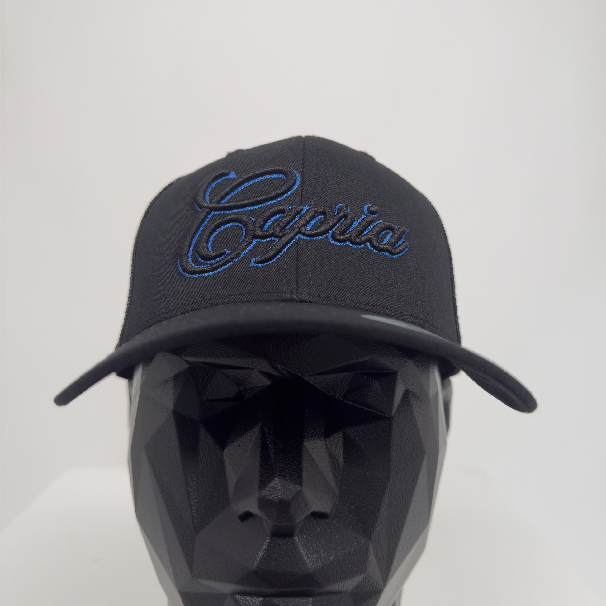 Capria Black & Blue Cap