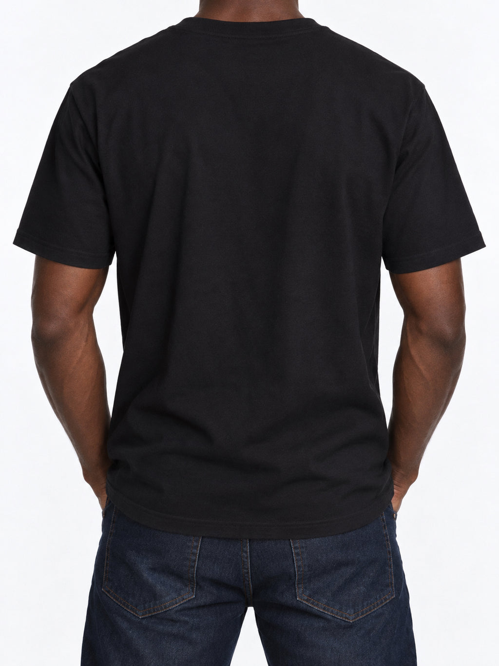 Box Logo t-shirt Black — back