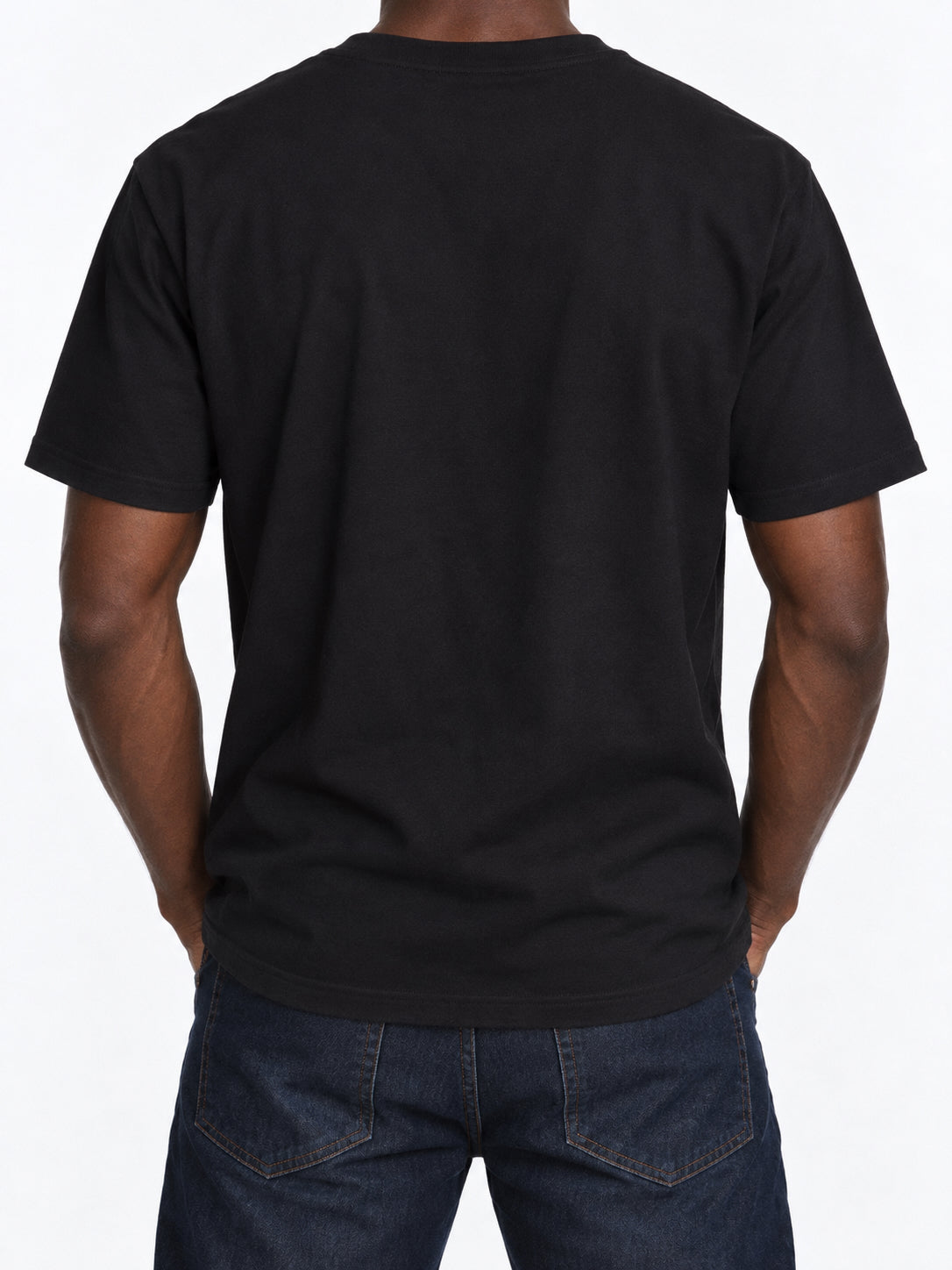 Box Logo t-shirt Black — back