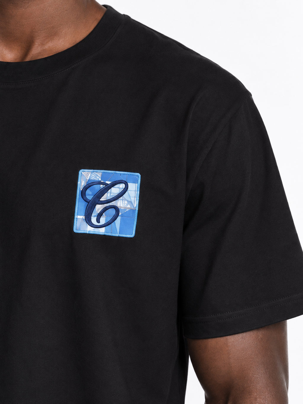 Box Logo t-shirt Black — sleeve detail
