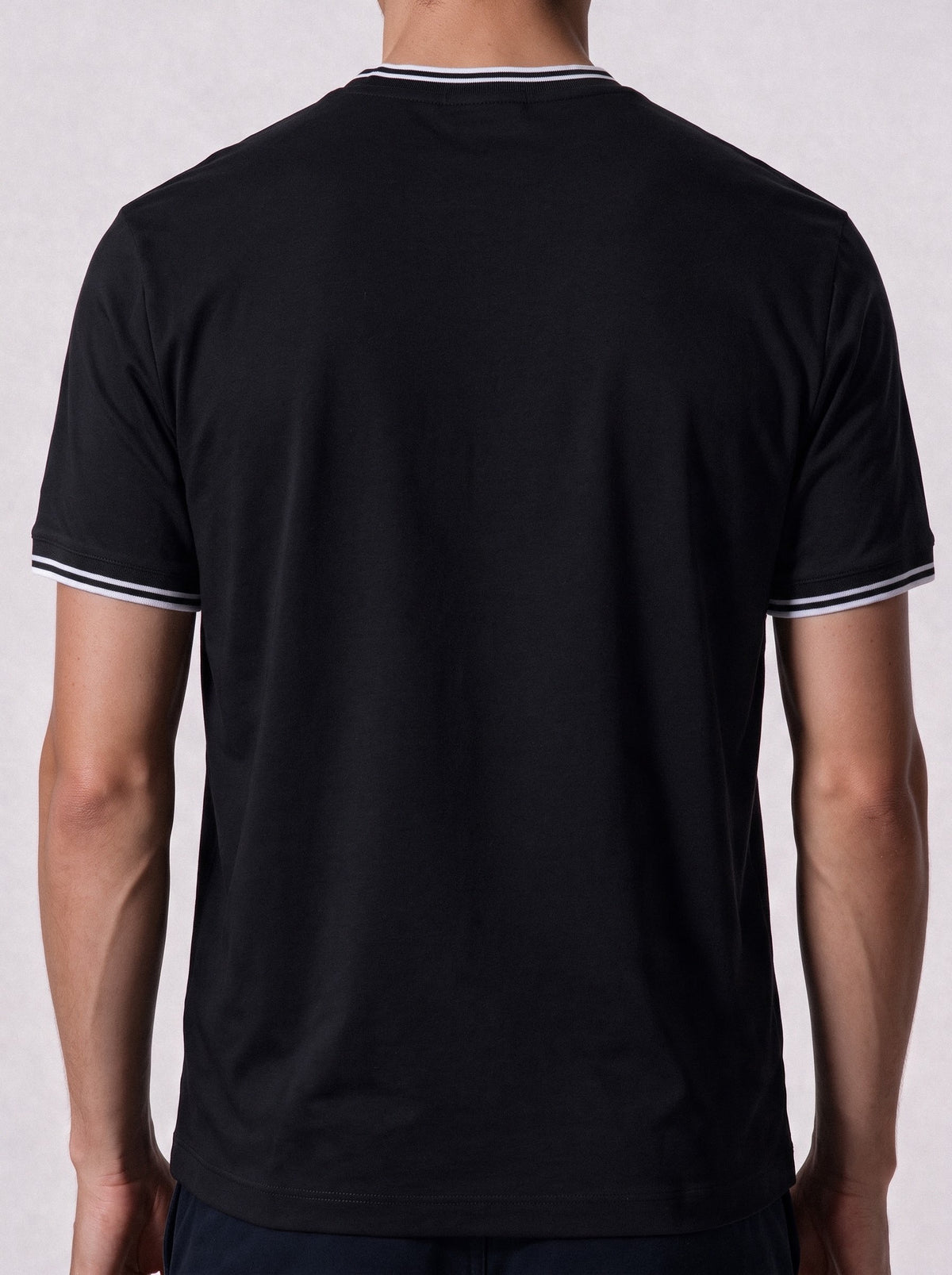 C Logo t-shirt Black — back