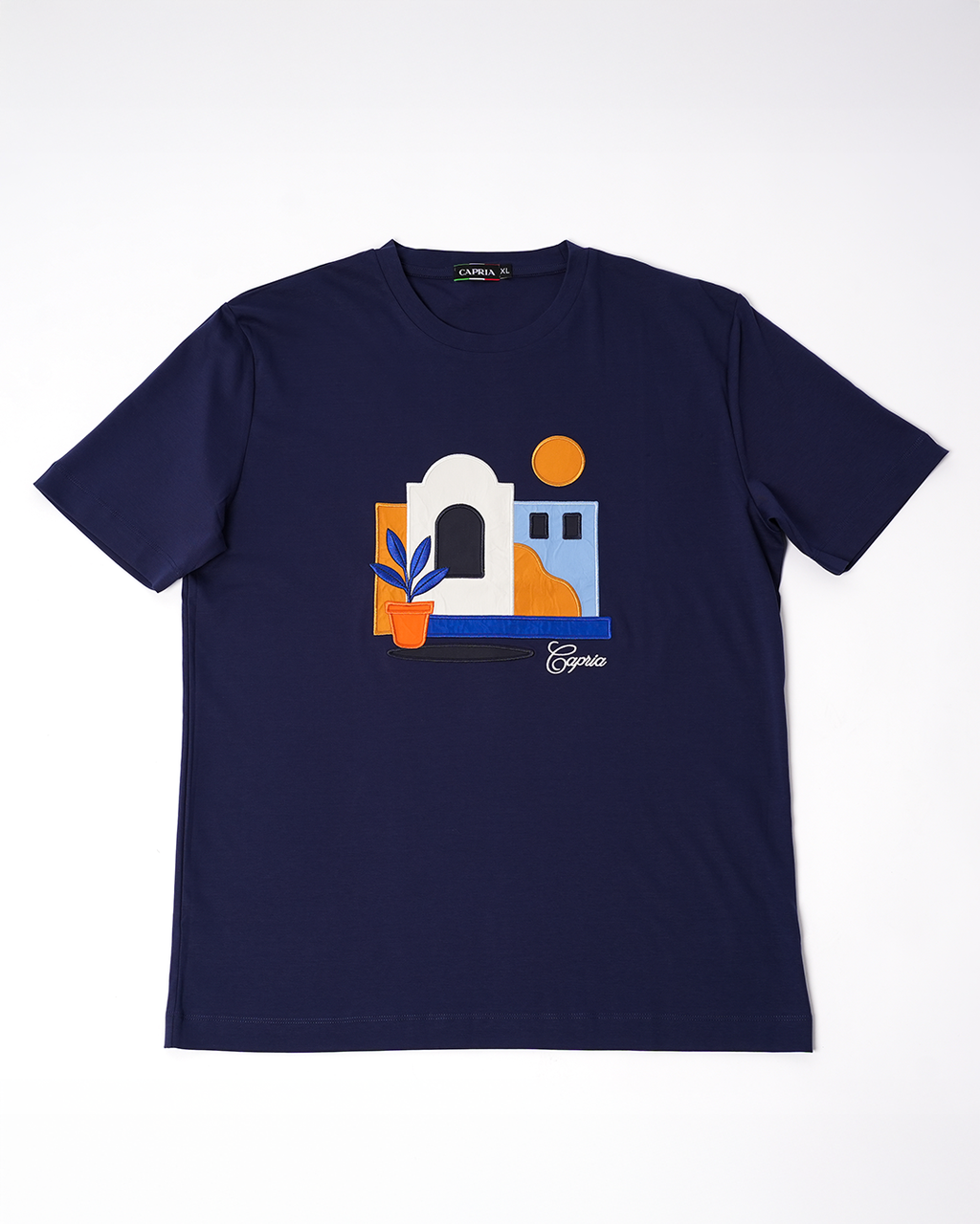 Casa Swim T Shirt - Navy