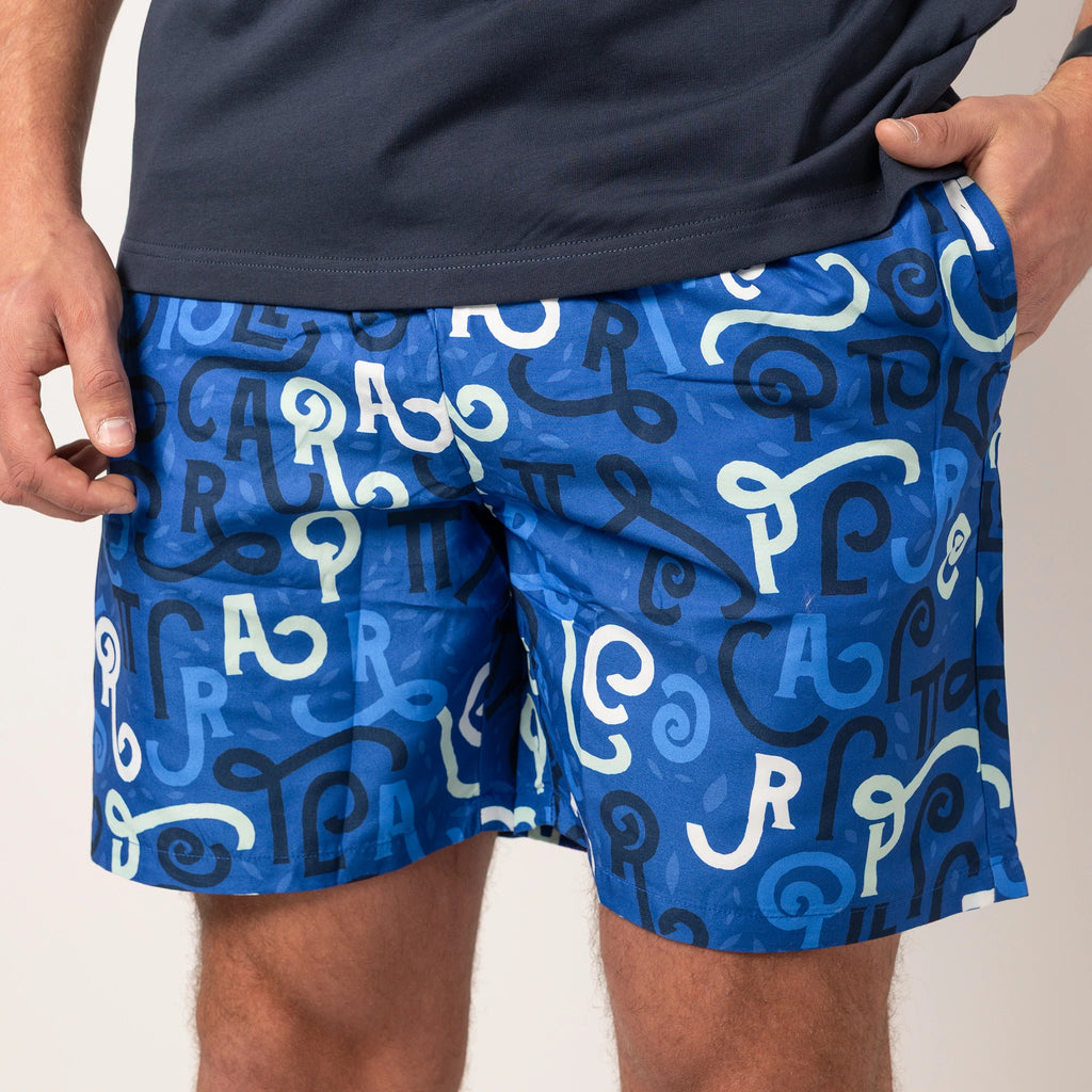 Capria Swim Shorts - Blue