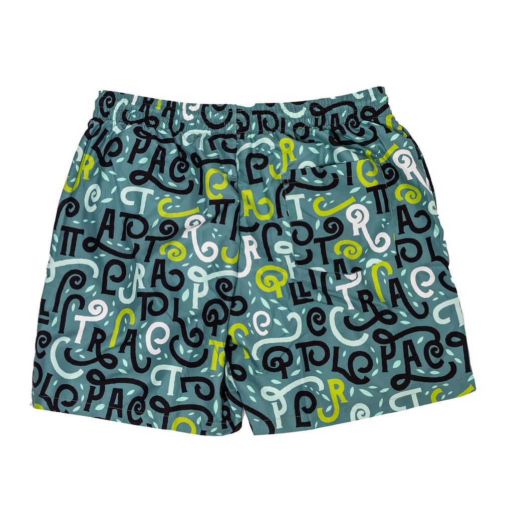 Capria Swim Shorts - Light Teal