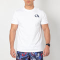 CA logo T Shirt - White