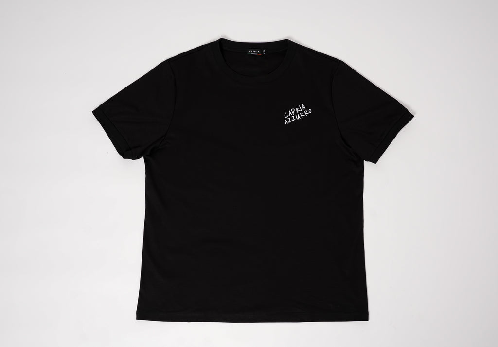Capria Azzurro T-Shirt - Black