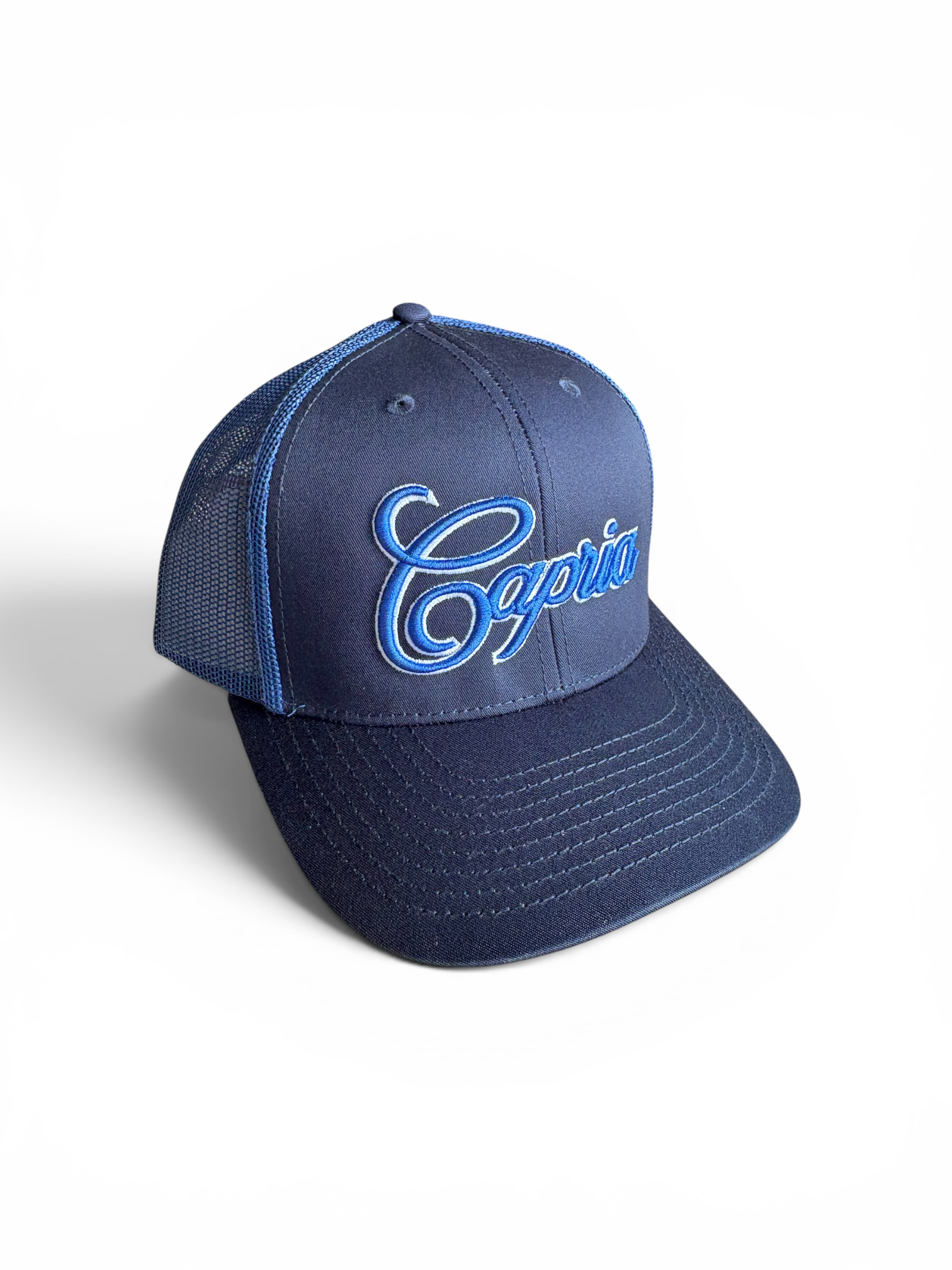 Trucker cap - Navy/Royal blue