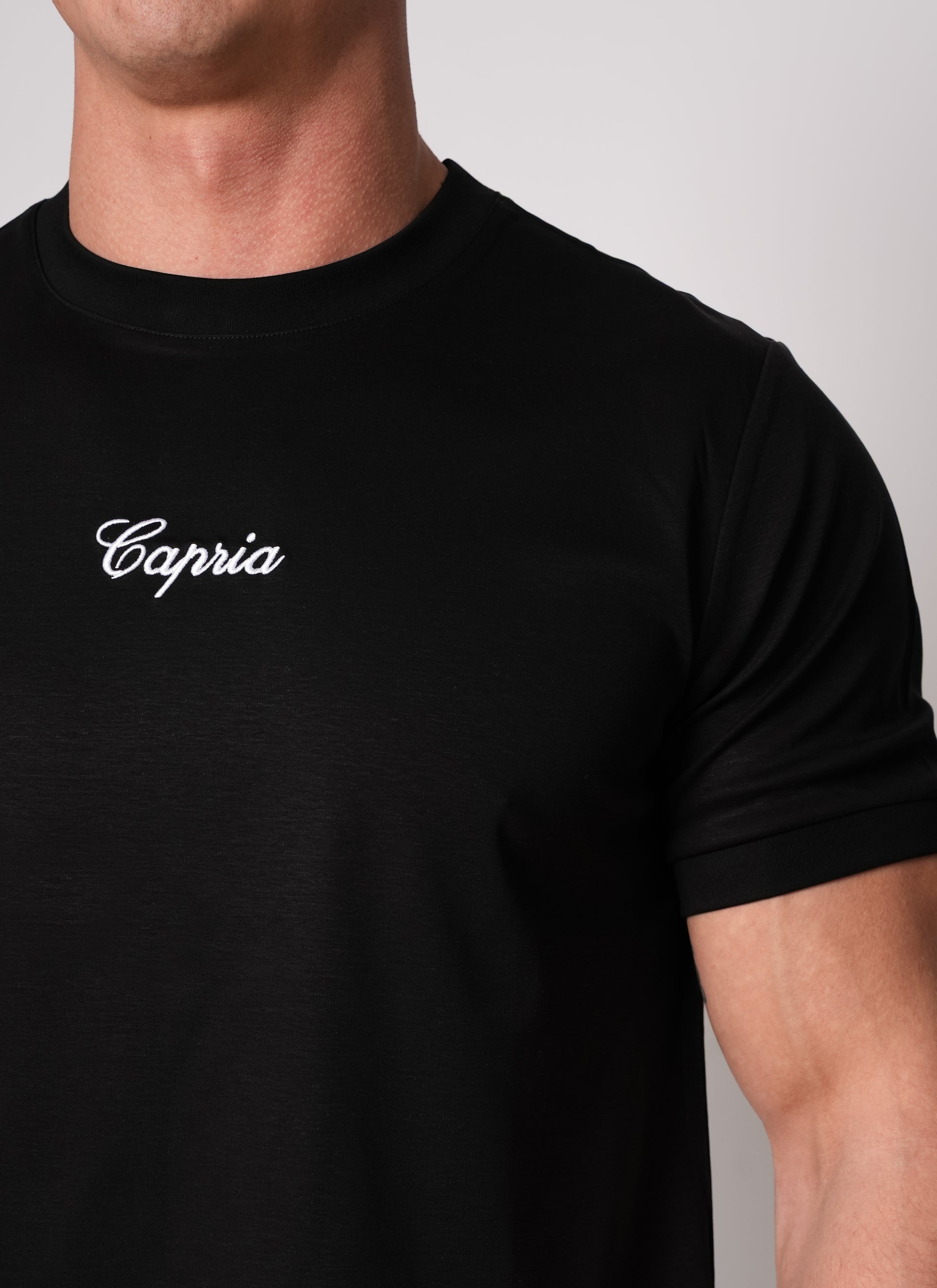 Capria Luxury T-Shirt - Black