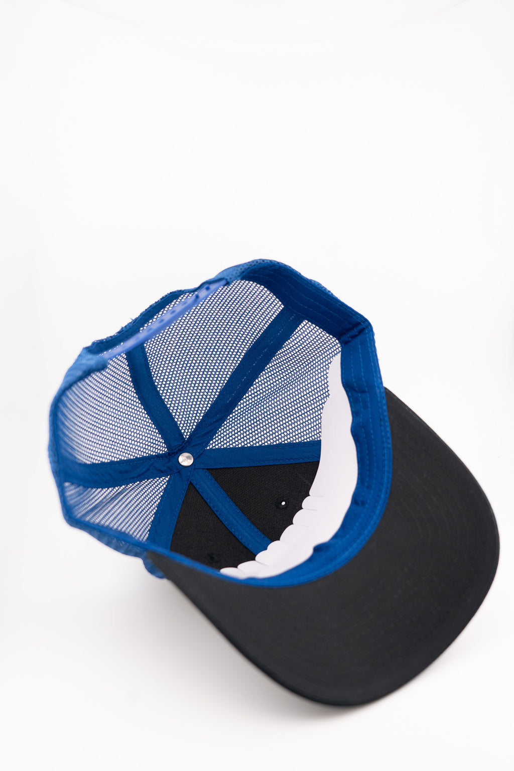 Trucker cap - Black/Royal blue