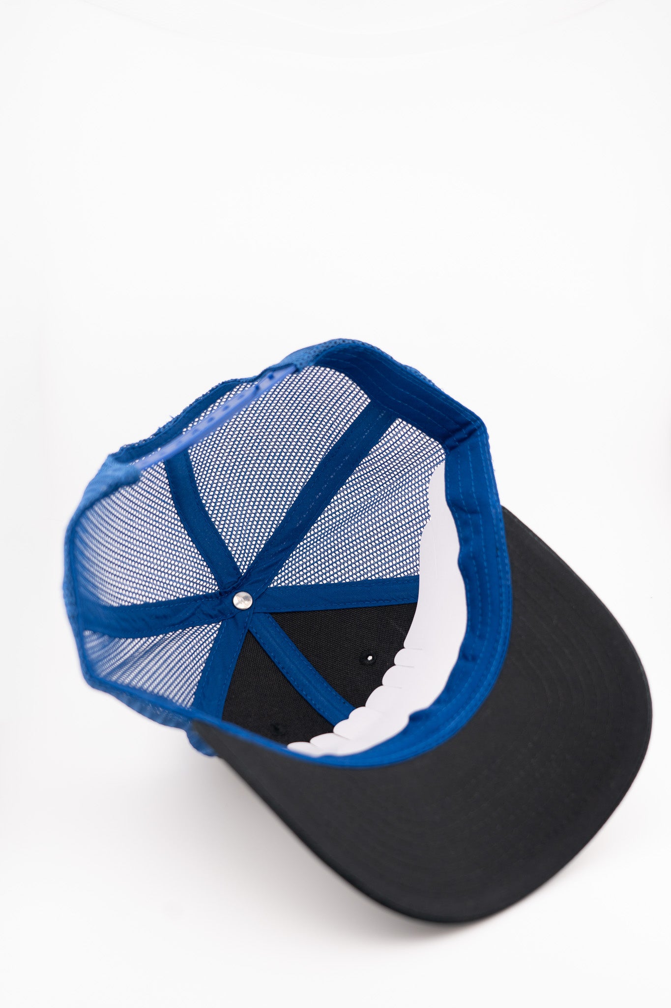 Trucker cap - Black/Royal blue