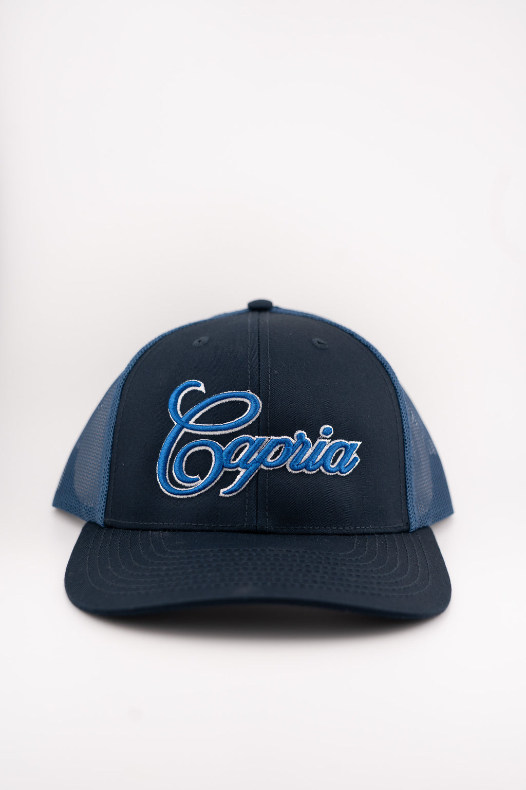 Trucker cap - Navy/Royal blue