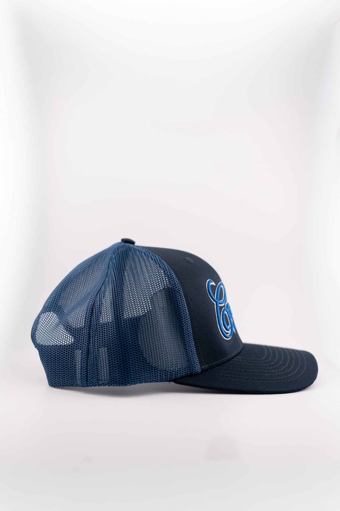 Trucker cap - Navy/Royal blue