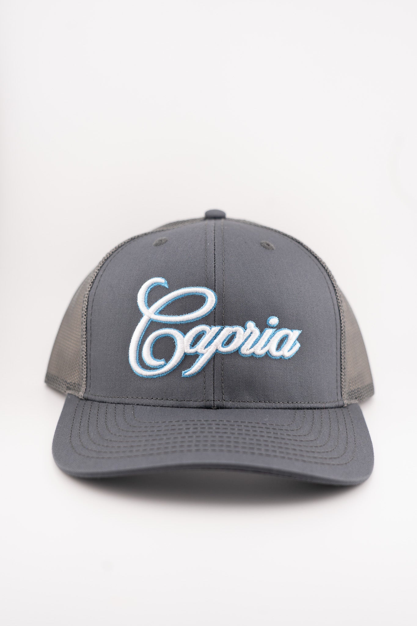Trucker cap - Grey/Sky blue