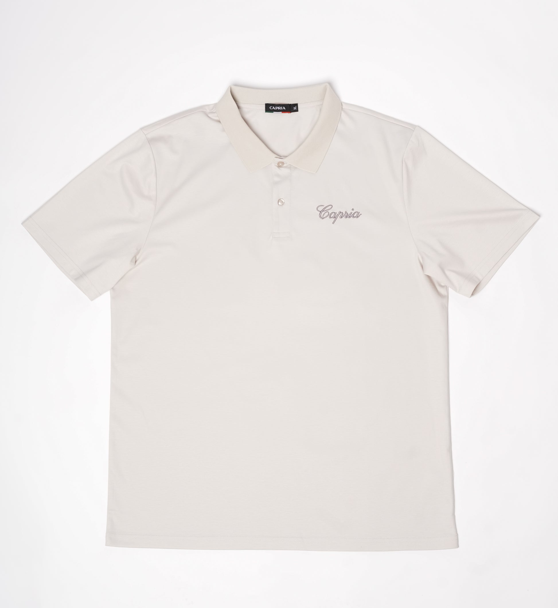 Capria Luxury Polo Shirt - Eggshell