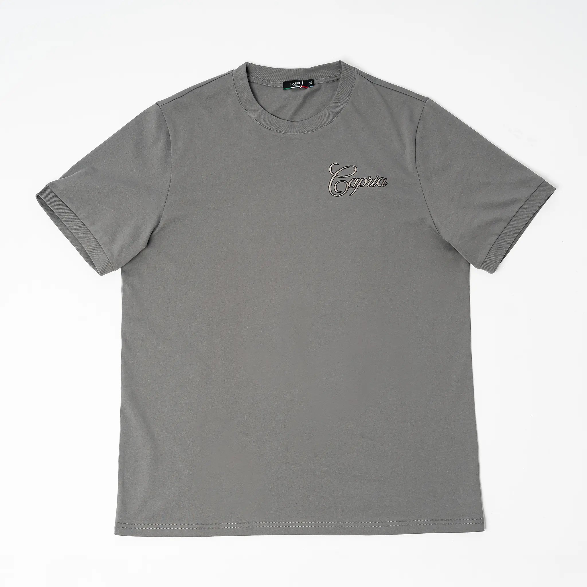 Signature cotton T-Shirt - Grey