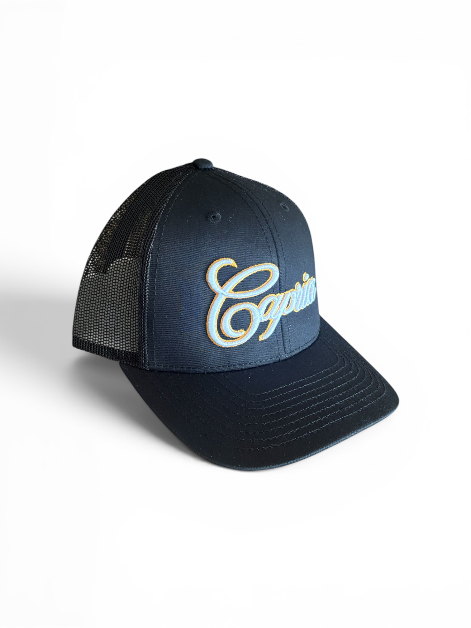 Trucker cap - Black/Orange