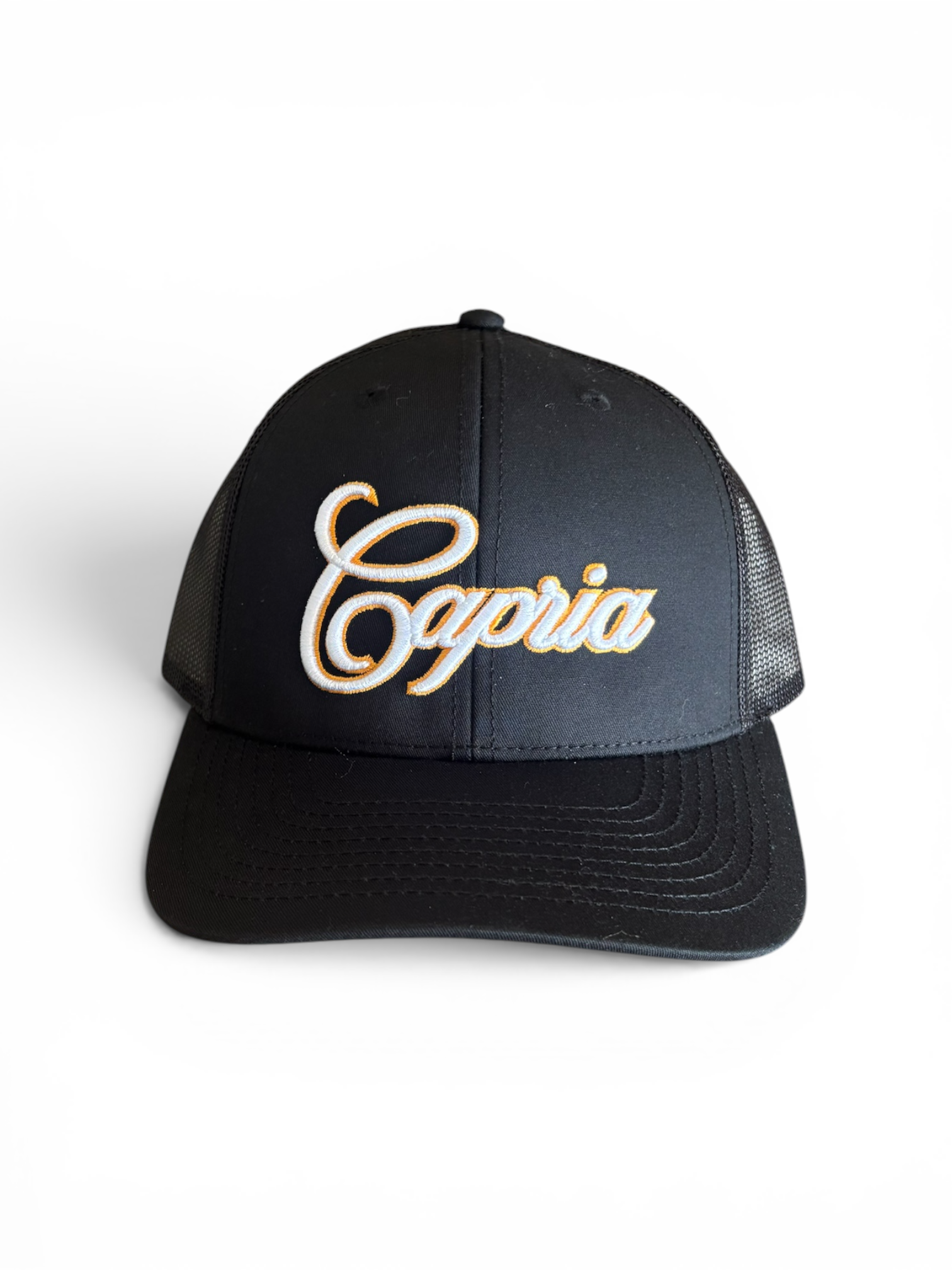 Trucker cap - Black/Orange