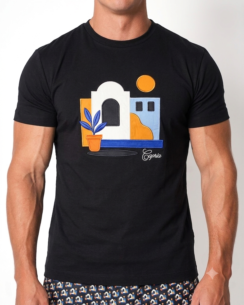 Casa T-Shirt - Black