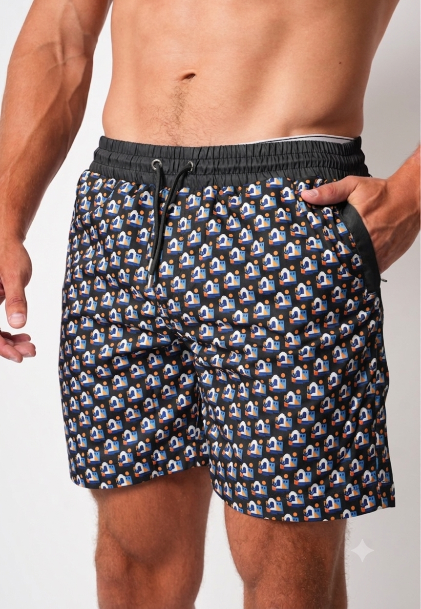 Casa Swim Shorts - Black