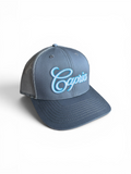 Trucker cap - Grey/Sky blue
