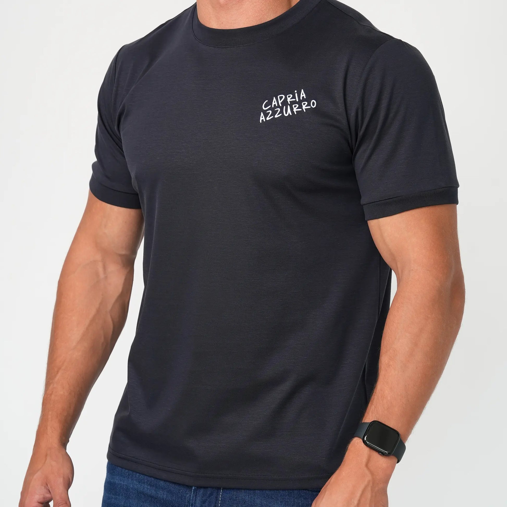 Capria Azzurro T-Shirt - Midnight Blue