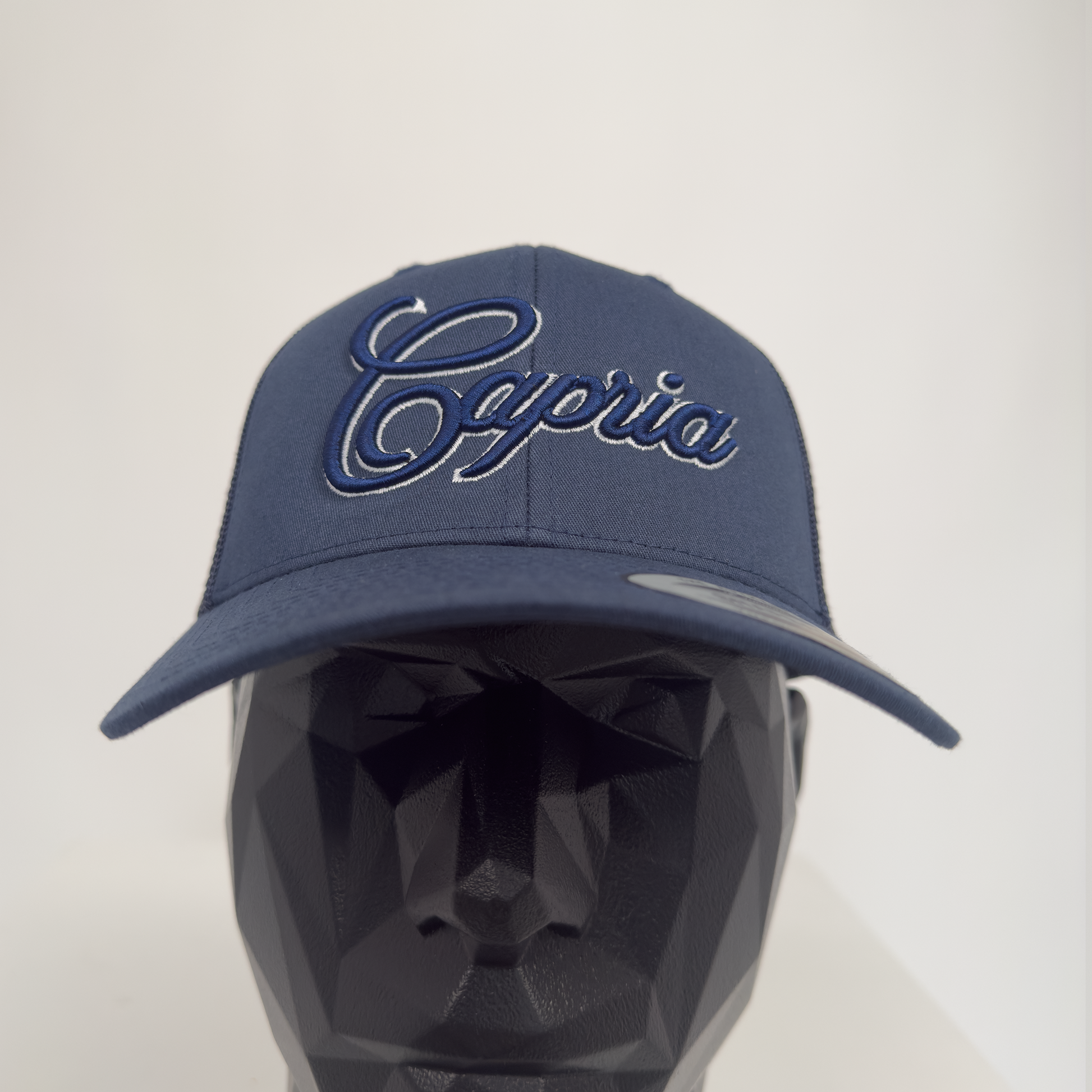 Capria Navy & White Cap