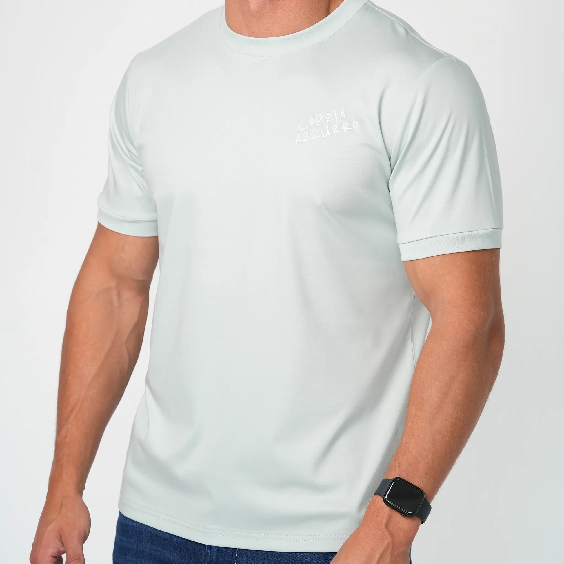 Capria Azzurro T-Shirt - Seafoam Blue