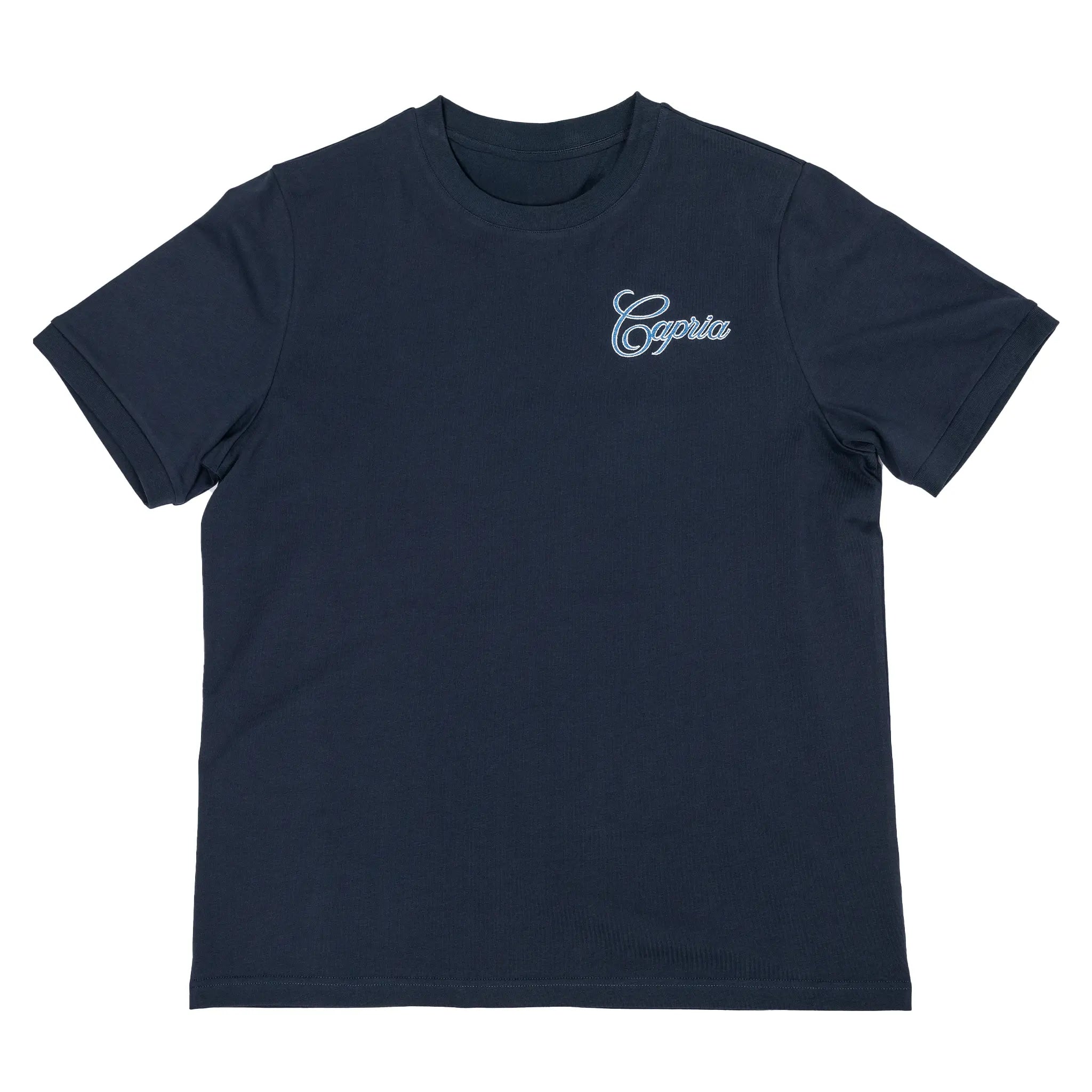 Signature cotton T Shirt - Navy