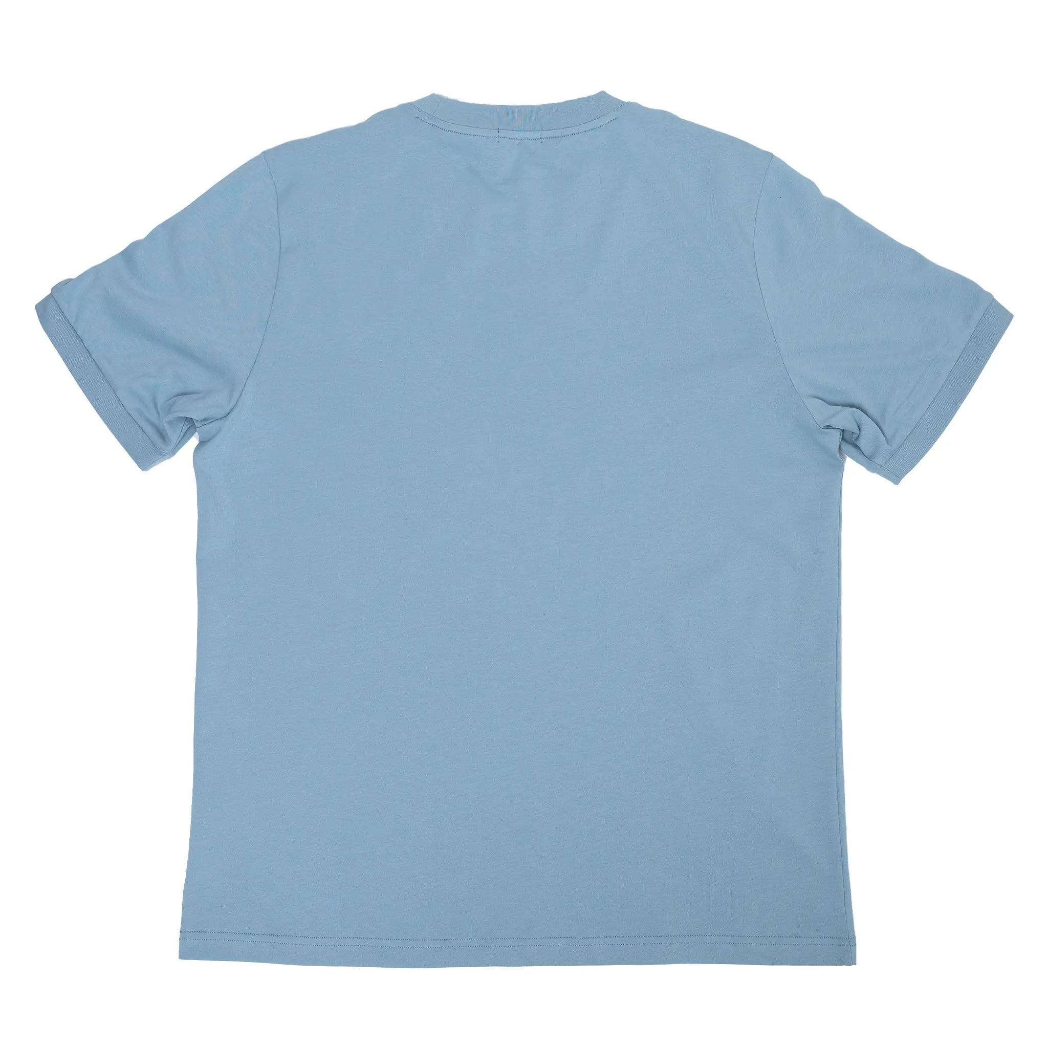 Signature cotton T Shirt - Sky Blue