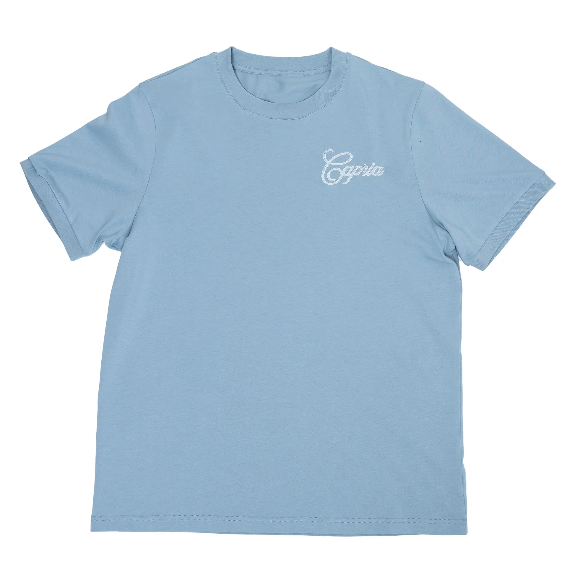 Luxury Capria T Shirt - Sky Blue