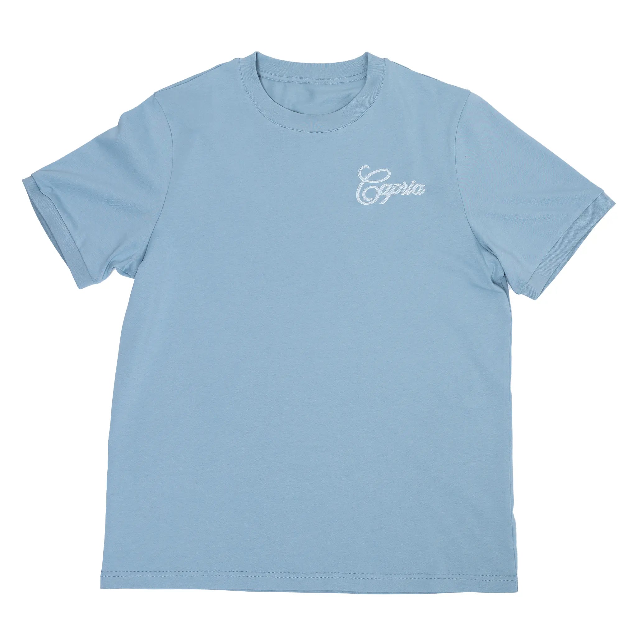 Signature cotton T Shirt - Sky Blue