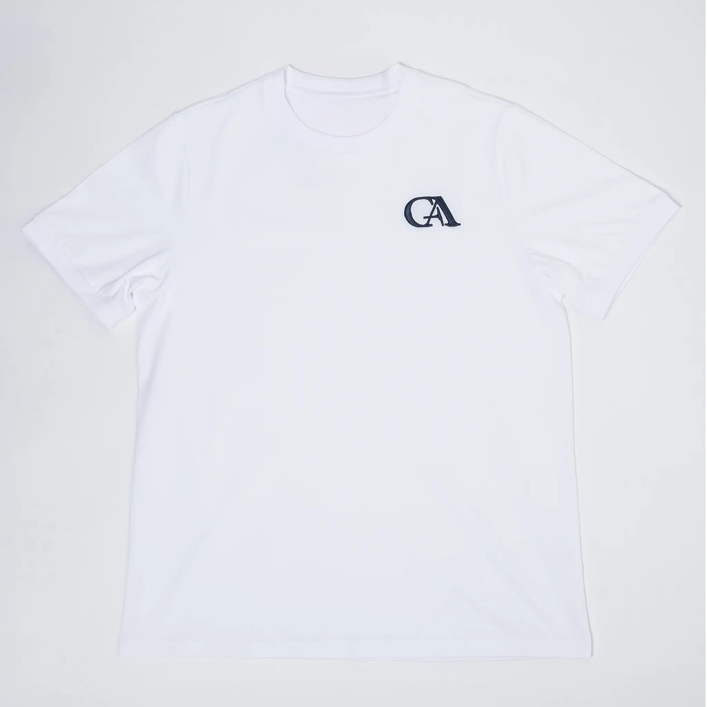 Luxury CA T Shirt - White