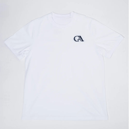 CA logo T Shirt - White
