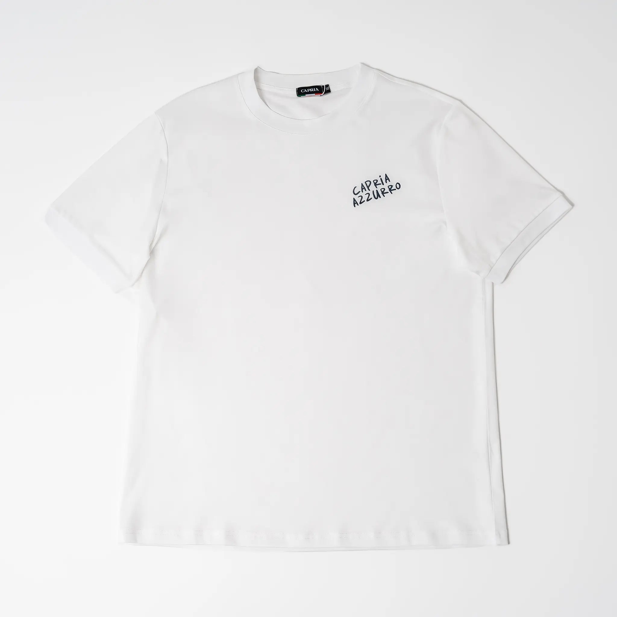 Capria Azzurro T-Shirt - White