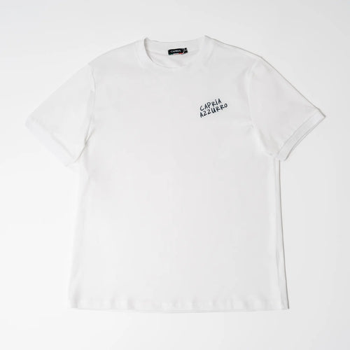 Capria Azzurro T-Shirt - White